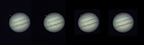 Jupitermond Ganymed vor der Bedeckung
