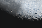 Krater des Mondes im großen Refrraktor
